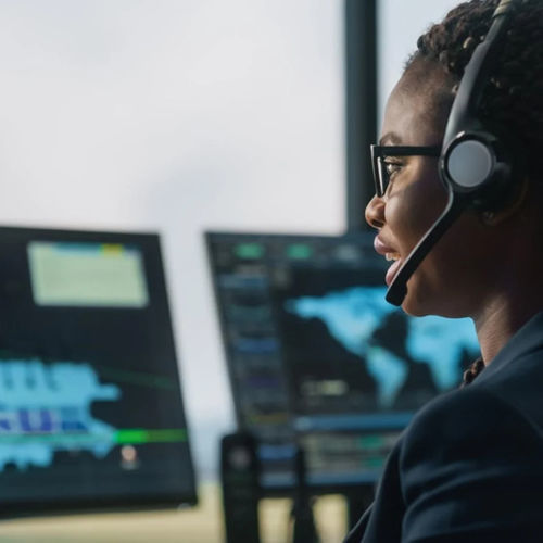 Logiciel de gestion du trafic aérien - ATS SATVOICE - SITA - de qualité / de sécurité / de communication