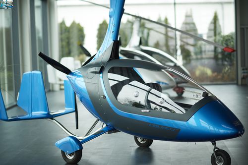 Gyroplane biplace - Calidus Sentinel - AutoGyro GmbH - à moteur 4 temps / tandem / avec cockpit fermé