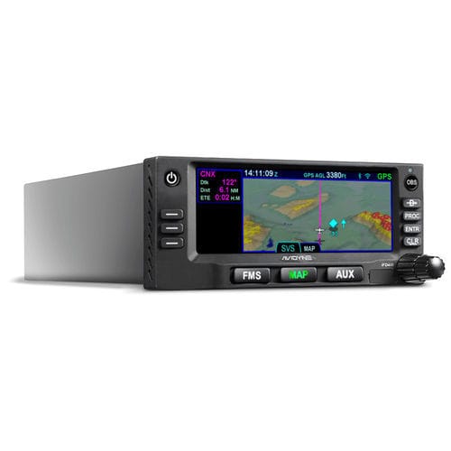 FMS pour avion - IFD410  - Avidyne - CDU / avec GPS/NAV/COM / tactile