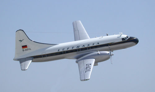 Maquette d'avion - Convair 340 , 440 , 540  - Bader models