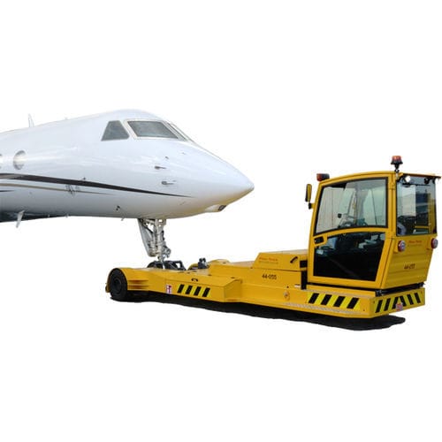 Tracteur de remorquage - C250-800 electro - Flyer-Truck - Ground Handling System - pour aéronef / sans barre de remorquage / avec cabine