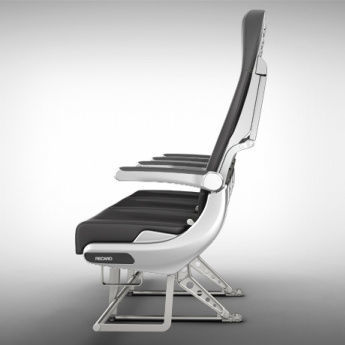 Siège pour cabine d'avion - BL3530 - RECARO Aircraft Seating GmbH & Co. KG - pour classe économique / avec accoudoirs / avec écran intégré