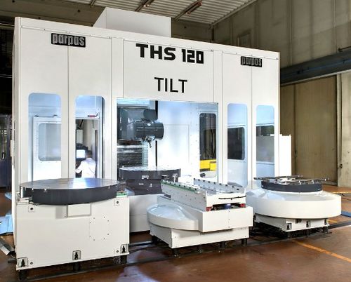 Fraiseuse CNC - THS 120 TILT - Parpas SpA - horizontale / pour l'aéronautique / 5 axes ou plus