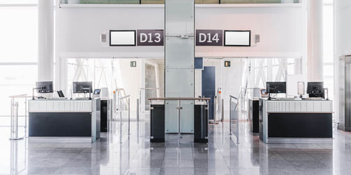Comptoir d'enregistrement - CUPPS - Materna IPS - d'embarquement / commercial / pour aéroport