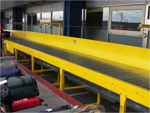 Convoyeur à rouleaux - Matrex - à bagages / horizontal / droit