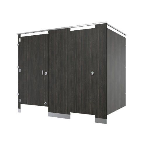 Cabine sanitaire pour toilette pour aéroport - Phenolic  - Bradley Corporation - en stratifié