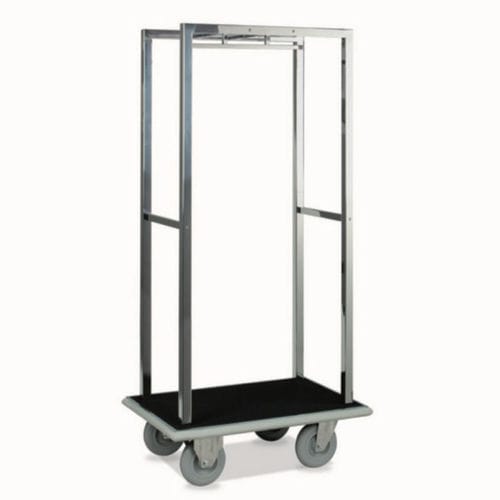 Chariot à bagages pour terminal d'aéroport - TRANSBAG CUBE - Caddie - à 4 roues / pour passagers / ouvert