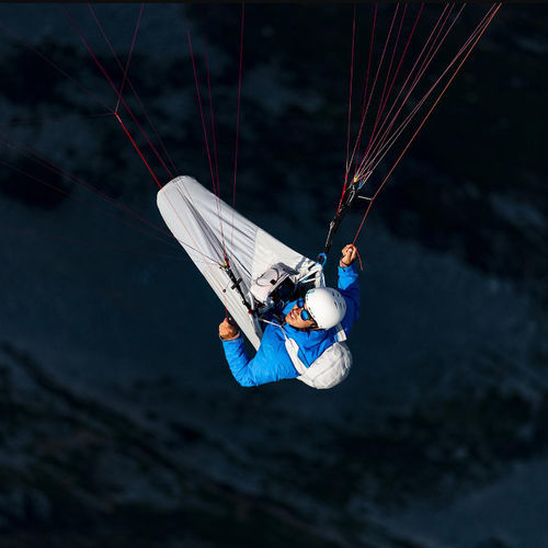 Sac-harnais pour le parapente - STAY UP 2.0 - GIN GLIDERS - monoplace / léger / en position assise