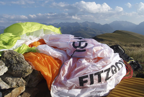 Parachute cross - Fitz Roy - NERVURES - montagne / biplace