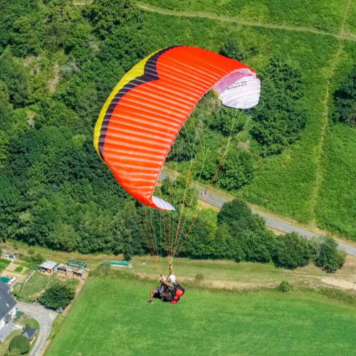Parachute performance - KIDO - NERVURES - biplace