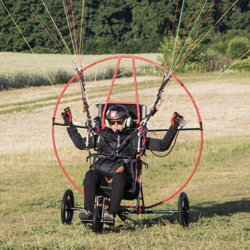 Chariot paramoteur monoplace - KOZA - PARAELEMENT - avec moteur