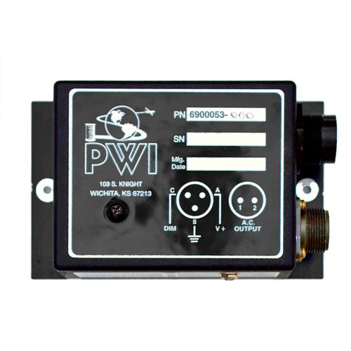 Alimentation électrique pour éclairage - PN 6900053-000 - PWI lnc. - DC/AC