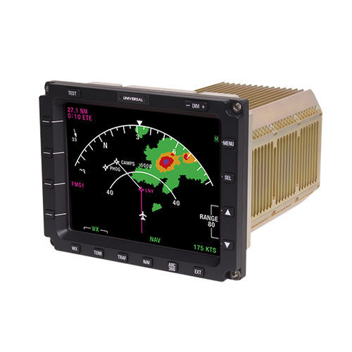 MFD pour avion - 640 - Universal Avionics Systems Corp. - pour équipement cockpit / LCD / rétroéclairage à LED