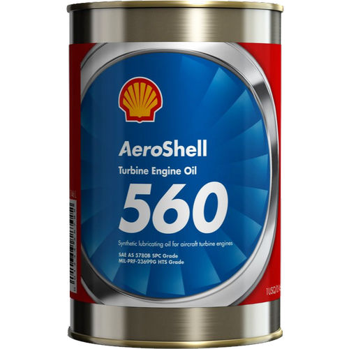 Huile de lubrification - 560 - Shell International Petroleum Company Ltd - pour moteur à turbine