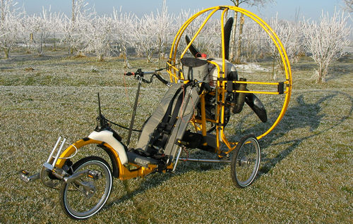 Chariot paramoteur monoplace - Flyke - Fresh Breeze - avec moteur