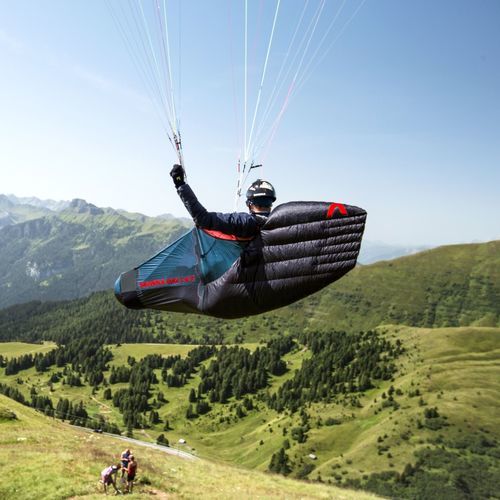 Harnais pour le vol libre pour le parapente - X-ALPS2 - Skywalk GmbH & Co. KG - monoplace / airbag / cocon