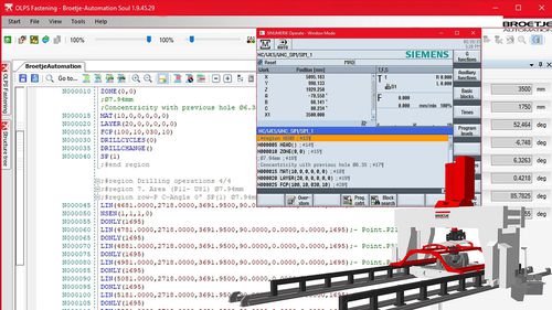 Logiciel de collecte de données - SOUL OLPS - Broetje-Automation - de contrôle / de CAO / de simulation