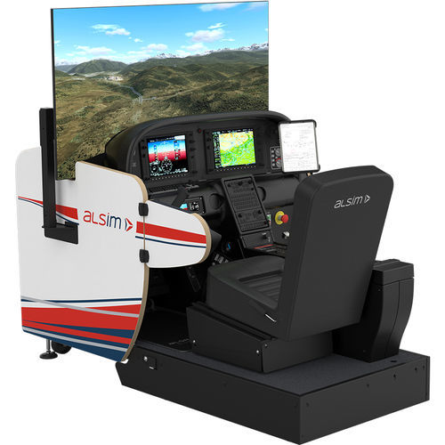 Simulateur d'avion - ALSR COMPACT - ALSIM - d'entraînement / en cockpit / ATD