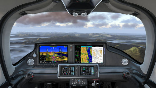 Simulateur de vol - ALSR G7 - ALSIM - d'avion / d'entraînement / en cockpit