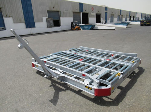Remorque porte-conteneur - 48R - VIKING TRAILERS INTERNATIONAL - pour ULD / pour palette / à 2 essieux