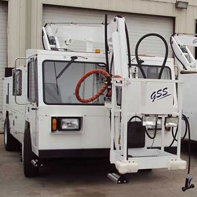 Véhicule de dégivrage pour aéronef - GS1200 - Ground Support Specialist LLC - pulvérisateur