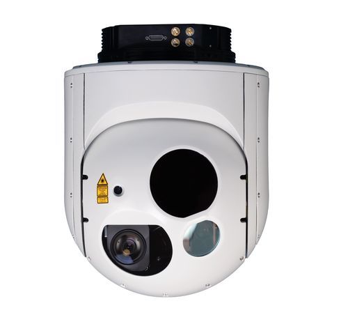 Gimbal 2 axes - Milvus 25 - MERIO - pour drone / pour hélicoptère / avec zoom