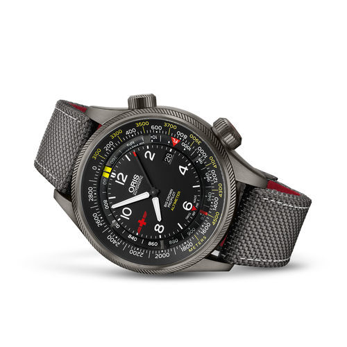Montre aviator - REGA  - Oris - chronographe / avec altimètre / remontage automatique