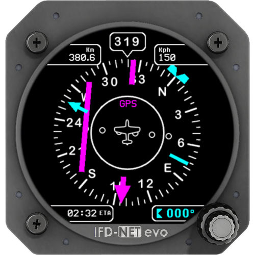 MFD pour avion - EVO SLAVE - M.A.V. AVIONIC SRL - pour équipement cockpit