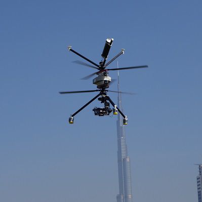 Drone industriel - FSS3 - Civic Drone - pour la prise de vue aérienne / d'inspection / agricole