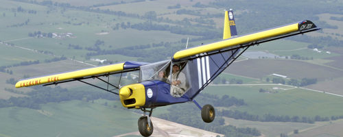 Avion de tourisme - CH701 - Zenith Aircraft Company - monomoteur / à moteur 4 temps / biplace