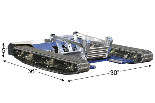 Tracteur de remorquage - AC TrackTech T1.5 - AC Air Technology - pour avion léger / électrique / sans barre de remorquage