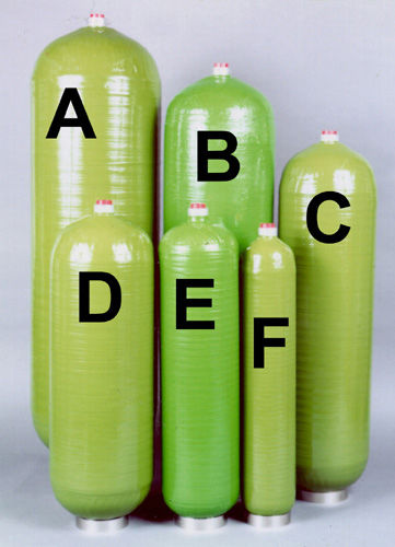 Bouteille d'oxygène pour avion - Kevlar - MH Oxygen/Co-Guardian