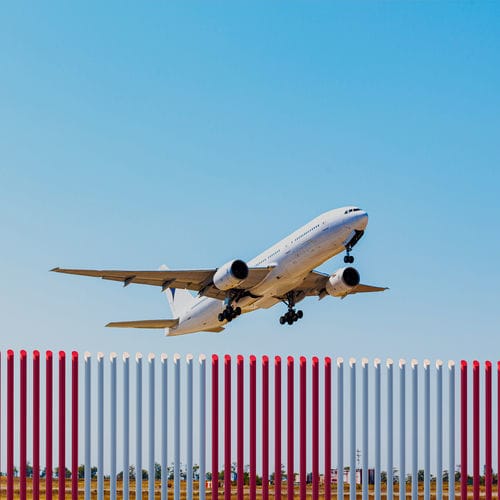 Clôture pour aéroport - FRP PROFILES  - M.M. Srl - en fibre de verre / sécuritaire / avec profilés