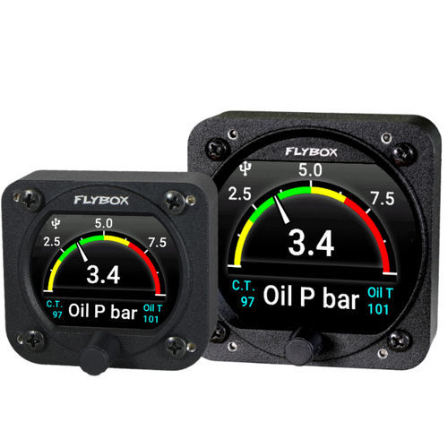 Jauge de pression - Omnia - Flybox Avionics - de température / numérique / électronique