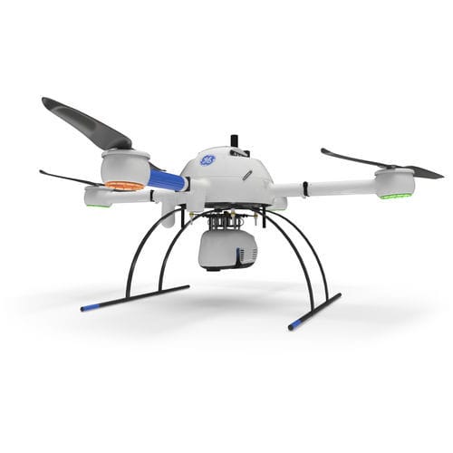 Drone industriel - mdLiDAR1000HR - microdrones - de reconnaissance / de cartographie / de mesure