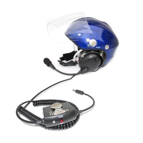 Casque pour hélicoptère - HM1101AHC  - Nicepower Tech Inc - demi jet / noir / vert