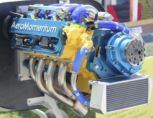 Moteur à pistons 50 - 100ch - AM15 - Aeromomentum Aircraft Engines - 50 - 100kg / pour avion léger / 2 temps