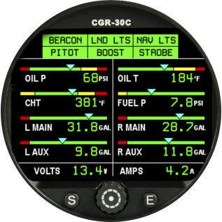 Jauge de température - CGR-30C - Electronics International - de pression / de niveau / numérique