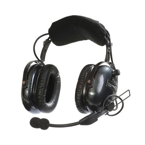 Casque-micro pour pilote - V70SP - Flightcom - pour passagers / pour l'aviation générale / anti-bruit