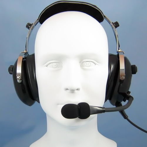 Casque-micro pour pilote - DRE-6001  - Headsets Inc. - pour l'aviation générale / anti-bruit / filaire