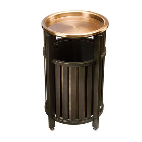 Cendrier sur pied - Caracas  - Architectural Brass Co. - pour aéroport