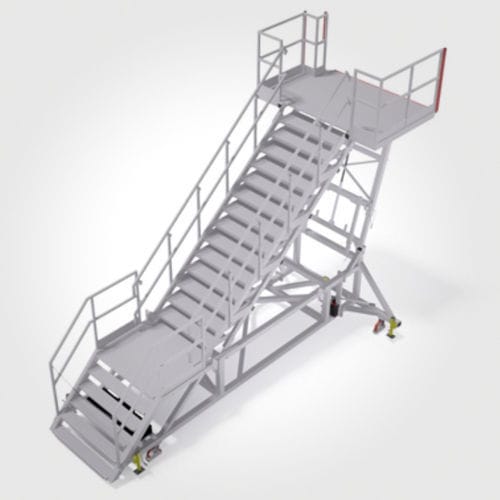 Plateforme d'accés pour avion - B2  - ALTEC Aluminium Technik GmbH - pour le fuselage / pour les moteurs / pour la queue de l'appareil