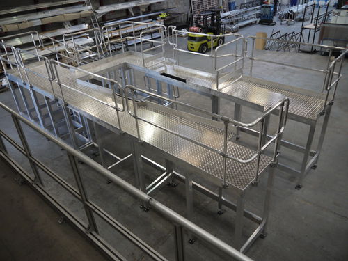 Plateforme d'accés pour avion - JASPER PRODUCTS LTD - pour le fuselage / pour les moteurs / pour la queue de l'appareil