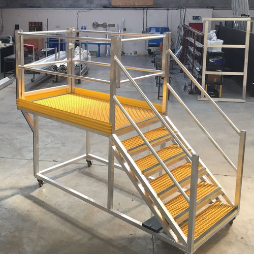 Plateforme d'accés pour avion - JASPER PRODUCTS LTD - pour hélicoptère / pour les moteurs / mobile