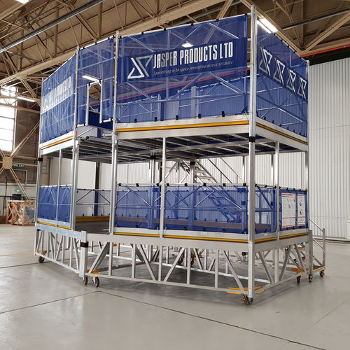 Plateforme d'accés pour avion - JASPER PRODUCTS LTD - pour la queue de l'appareil / mobile / portable