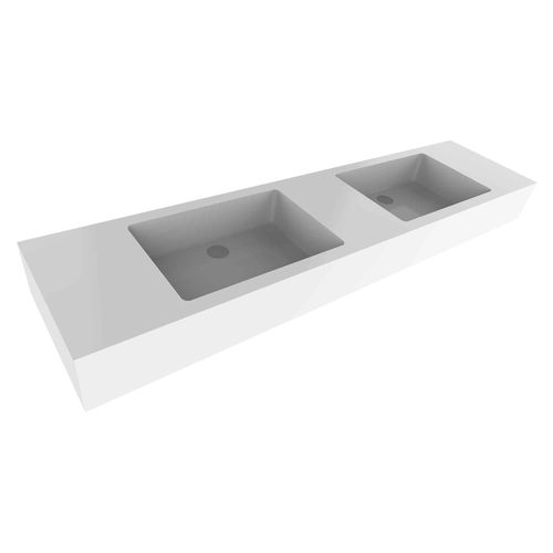 Vasque pour aéroport - Alavo Zone - Dolphin Dispensers - double / intégrée