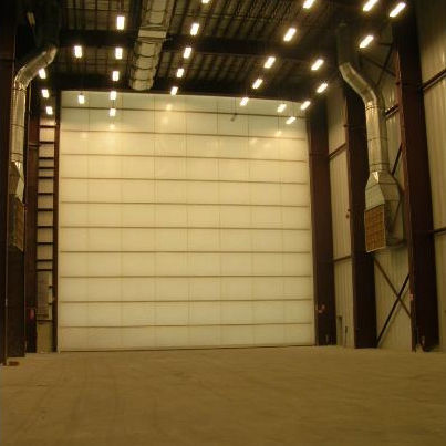Porte de hangar à enroulement - International Door, Inc - en tissu