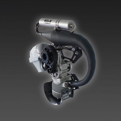 Moteur à pistons 10 - 50ch - EOLE  - BIDALOT TECHNOLOGIES - 10 - 50kg / pour paramoteur / 2 temps