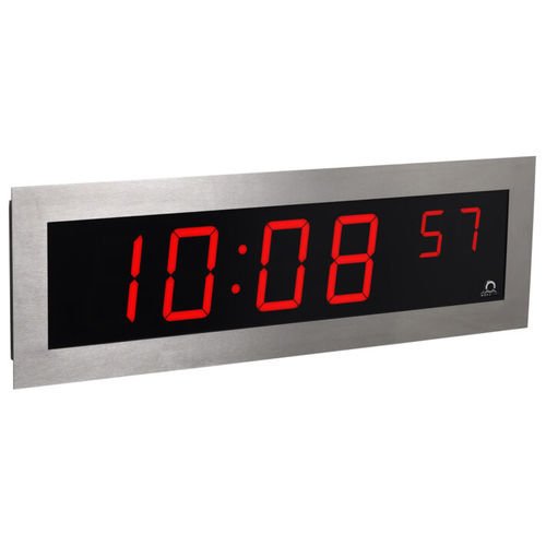 Horloge pour aéroport - SLH-DC - Mobatime - numérique / à quartz