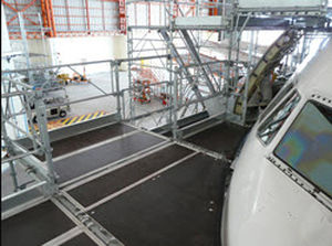 Système de docking pour avion - Turner Access - pour le nez de l'appareil / mobile / à 3 dents